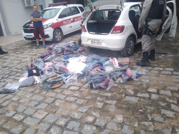 PM prende no Vale do Piancó, suspeitos de roubo em Bonito de Santa Fé