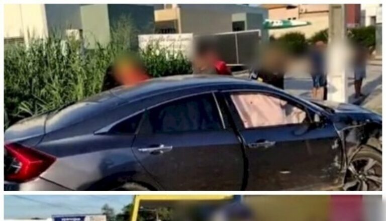 Acidente provocado  por promotor de Conceição deixa 4 mulheres feridas