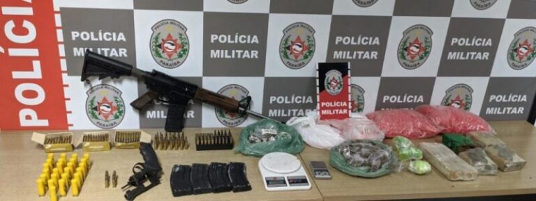Polícia Federal e Polícia Militar interceptam carga com cerca de 620 kg de drogas