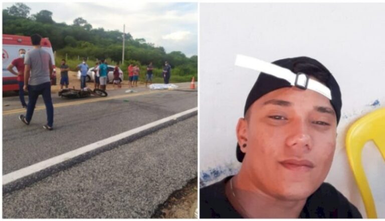 Acidente entre veículos mata jovem de 18 anos no Vale do Piancó