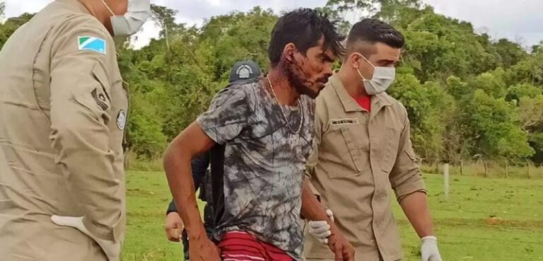 Homem é espancado por populares após ser confundido com Lázaro, em Campo Grande