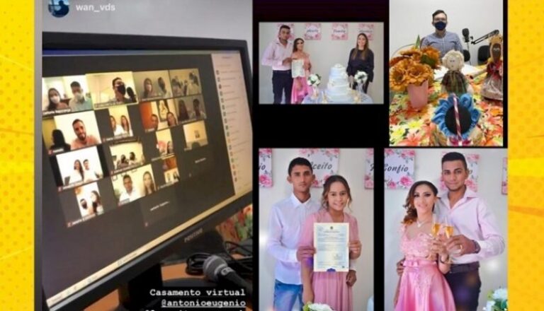 Juiz de Itaporanga realiza cerimônia virtual de casamento no Dia de São Pedro