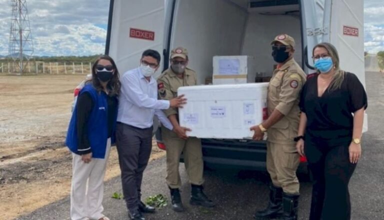 Região do Vale do Piancó recebe mais de 9.700 doses da vacina AstraZenica