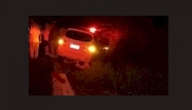 Viatura policial colide com animal no Vale do Piancó
