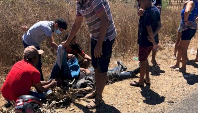 Casal fica ferido durante acidente de moto no Vale do Piancó