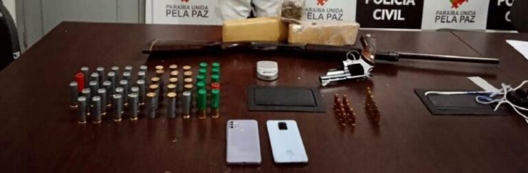 Polícia Civil cumpre mandado e prende homem envolvido em vários assassinatos em Patos