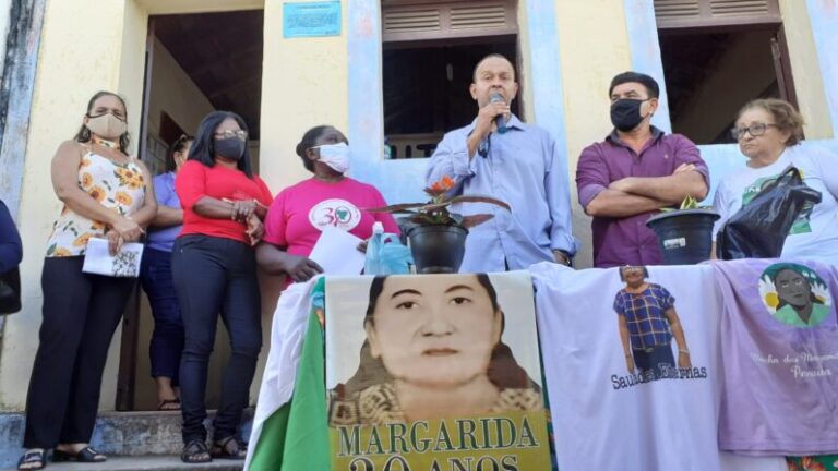 Ato em Alagoa Grande relembra 38 anos do falecimento de Margarida Maria Alves