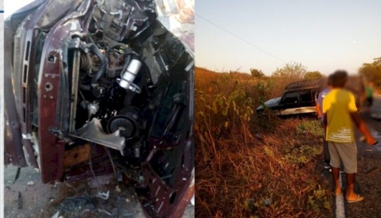 Colisão entre duas caminhonetas deixa um morto no Vale do Piancó