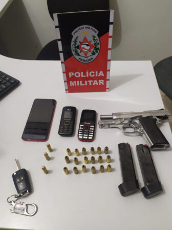 Grupo é preso com arma de fogo no Sertão do estado