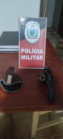 No Vale do Piancó, PM prende suspeito por porte ilegal de arma de fogo