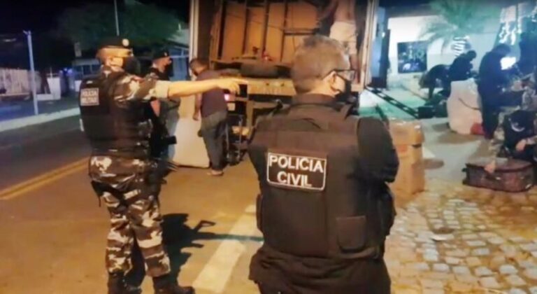 Ação conjunta das polícias prende 4 pessoas e apreende drogas e armas no Vale do Piancó