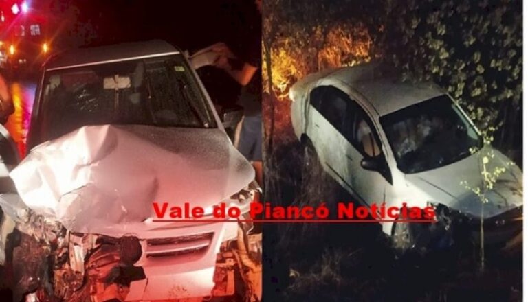 Colisão entre veículos deixa 3 pessoas da mesma família feridas em Conceição