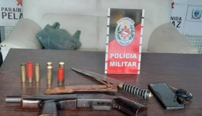 Polícia Militar prende homem e apreende arma de fogo em Santa Inês