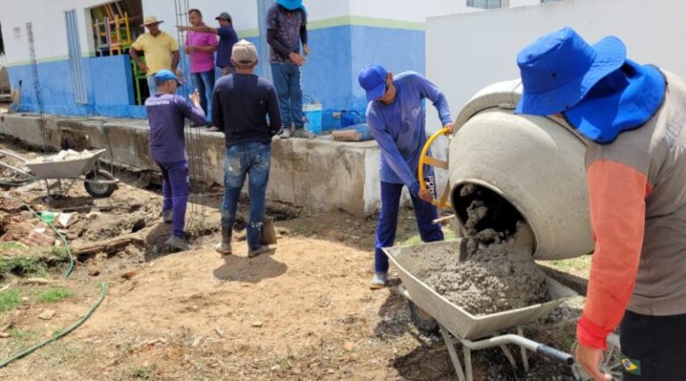 Prefeitura de Catingueira inicia ampliação da Creche Municipal