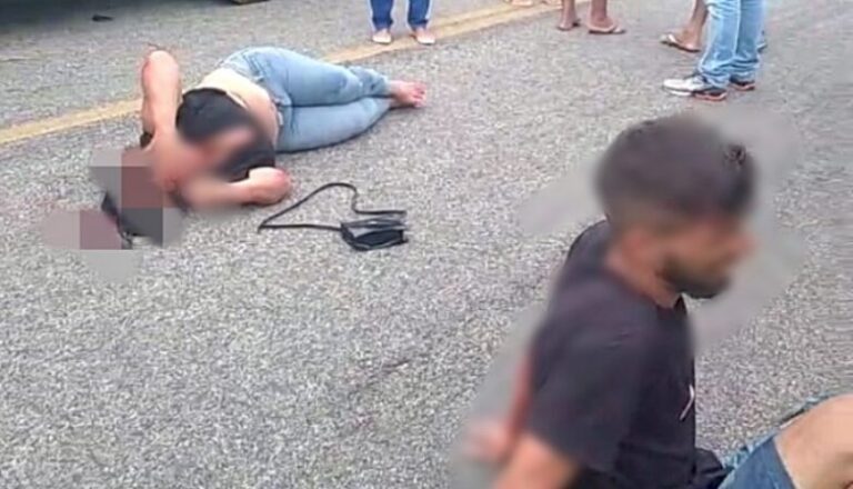 Jovens ficam feridos durante acidente de moto no Vale do Piancó