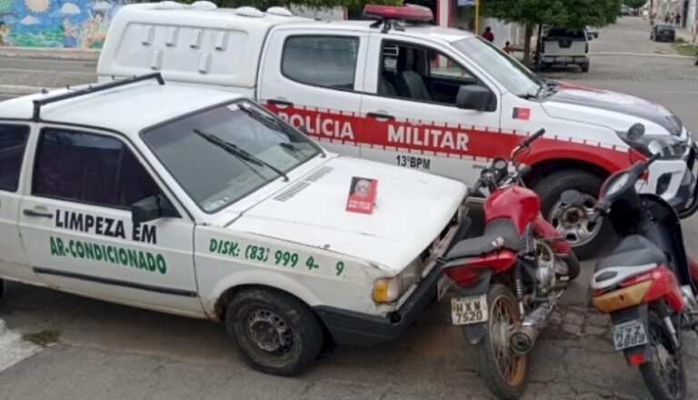 PM apreende moto furtada no Vale do Piancó