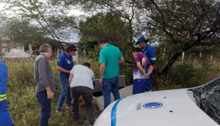 Operação da Cagepa flagra furto de água na adutora Coremas/Sabugi