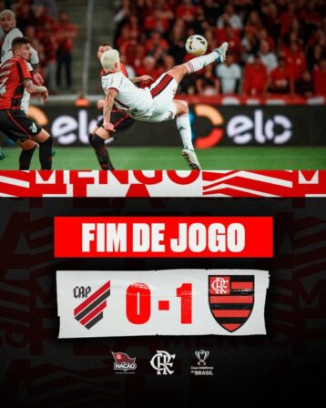 Flamengo bate Athletico-PR com golaço de Pedro