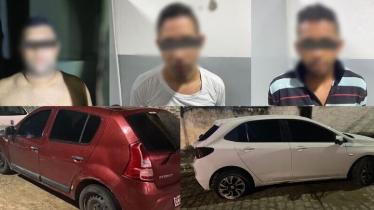 Trio é preso suspeito de mais de 20 assaltos, agressões e tentativas de homicídio