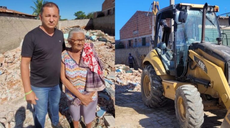 Prefeito de Catingueira destina recurso que seria gasto com festas para a construção de 8 casas