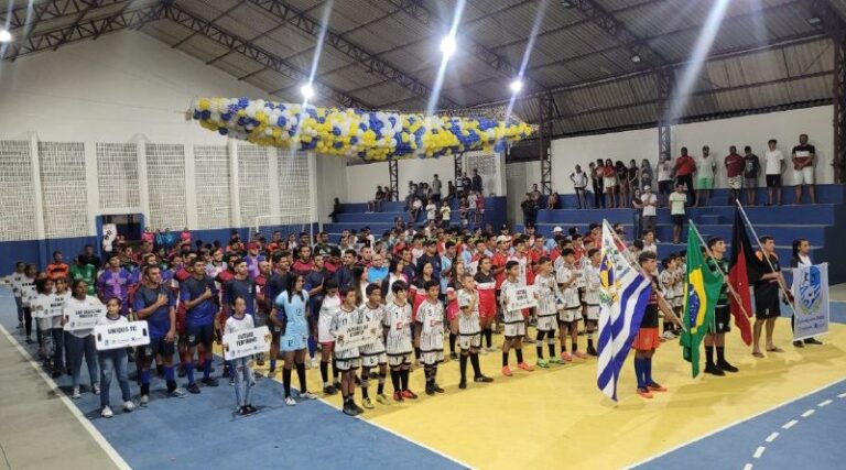Prefeitura de Catingueira realiza abertura do Campeonato Municipal de Esportes