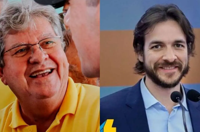 Pesquisa mostra João Azevêdo liderando disputa do segundo turno com 55% dos votos válidos contra 45% de Pedro Cunha Lima