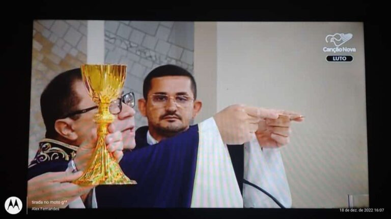 Vigário de Piancó participa em São Paulo da missa de 7ª dia do Monsenhor Jonas Abib fundador da Comunidade Canção Nova