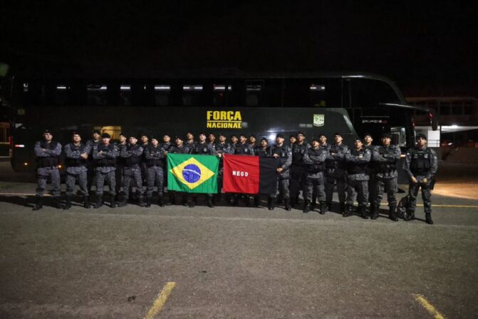 Tropa de Choque da Paraíba desembarca em Brasília para reforçar segurança contra ações terroristas