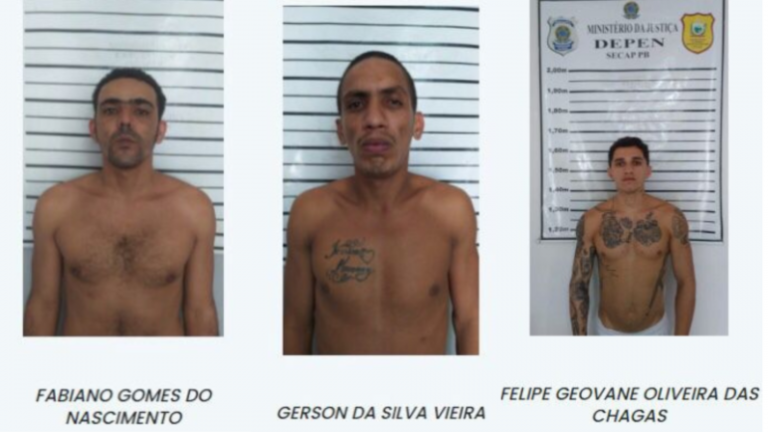 Segurança procura apenados que fugiram de presídio usando lençóis