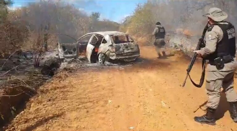 Criminosos tentam assaltar carro-forte entre a Paraíba e Pernambuco