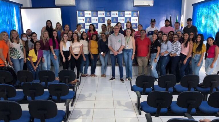 Em Catingueira, Secretaria de Saúde promove palestra sobre segurança no trabalho para servidores e colaboradores