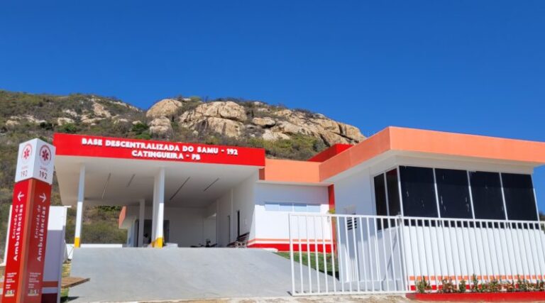 Prefeitura de Catingueira entrega nova Base do SAMU nesta quarta-feira (04), durante comemoração do aniversário da cidade