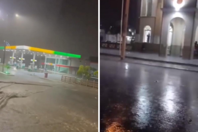 Internautas registram chuvas no Sertão da Paraíba; vídeo
