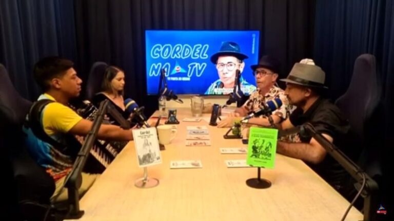 Poeta Hosmá Passos de Piancó participa de programa de TV em João Pessoa