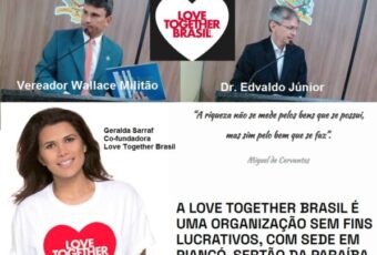 Vereadores Piancó reconhecem de Utilidade pública a ONG: Love Togheter Brasil