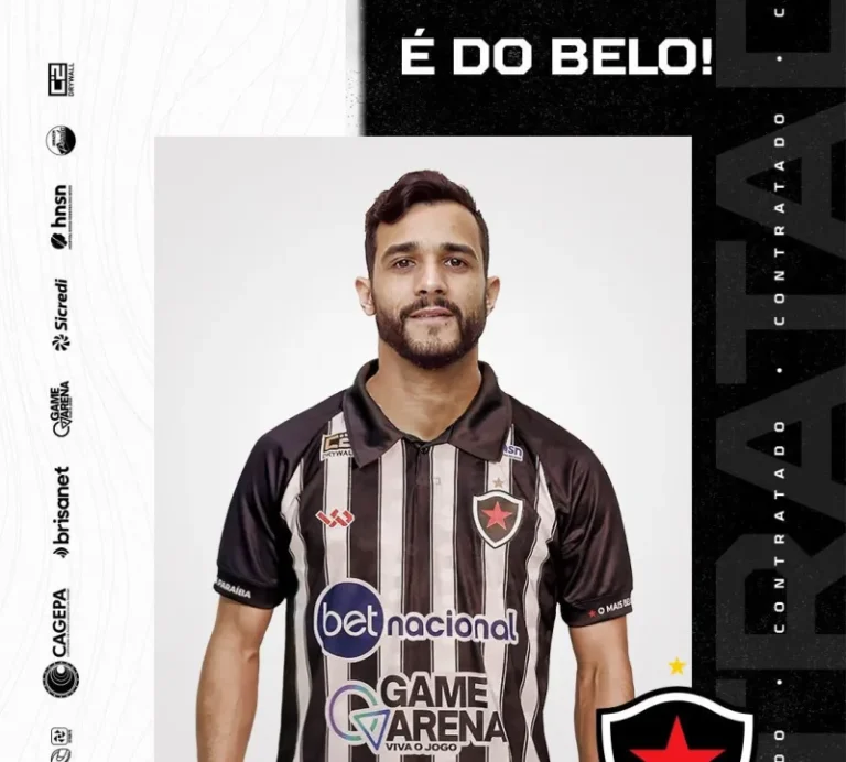 Botafogo-PB fecha com ex-Flamengo Henrique Dourado