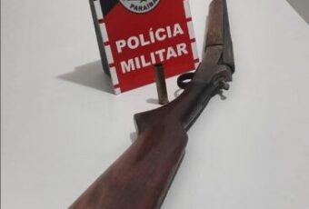 Polícia Militar apreende arma de fogo em Catingueira-PB