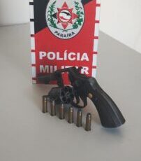 Polícia Militar prende motorista e apreende arma de fogo no Vale do Piancó