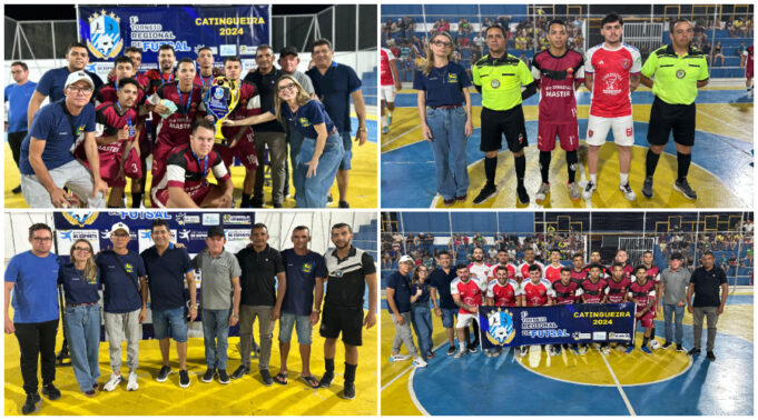 Prefeitura de Catingueira encerra 1º Torneio Regional de Futsal com a entrega de mais de R$ 3 mil em prêmios