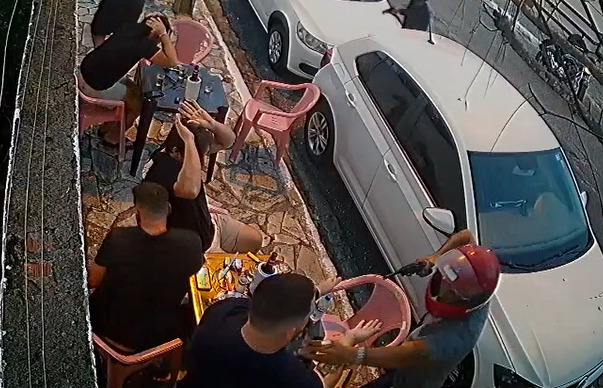VÍDEO: novas imagens revelam frieza e ousadia de bandidos durante assalto a bar