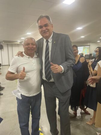 Ex-prefeito de Piancó se encontra Fred Coutinho presidente do TJPB