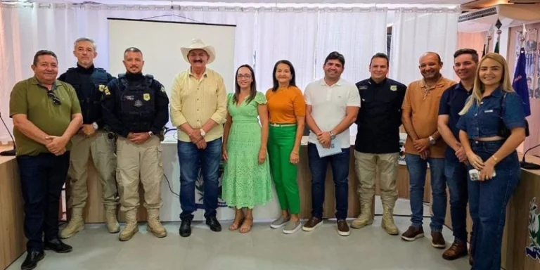 Prefeitos se reúnem com PRF para debater soluções sobre animais nas rodovias do Vale do Piancó