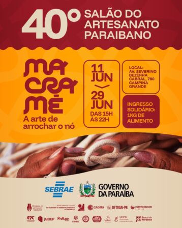 Salão do Artesanato Paraibano será monitorado por câmeras de reconhecimento facial