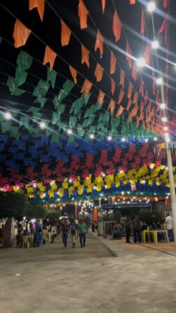 Prefeita Paloma Kenned participa do encerramento das festividades juninas em Pitombeira de Dentro