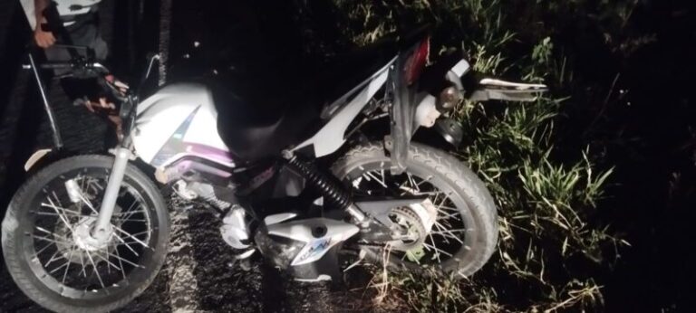 Vídeo: Grave acidente entre motos deixa um ferido em Piancó-PB