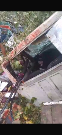 Em Piancó, acidente na BR 426 deixa feirante piancoense e esposa feridos