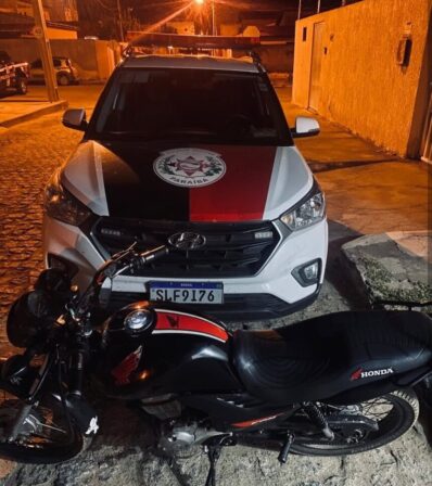 Polícia apreende moto suspeita em Diamante-PB