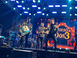 Primeira noite do João Pedro de Emas reúne multidão e grandes nomes do forró