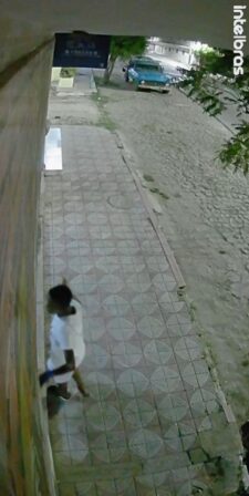 Em Coremas-PB, suspeito é flagrado tentando roubar loja comercial