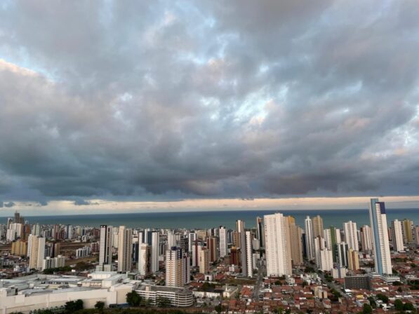 Meteorologia alerta para acumulado de chuvas em JP e outras cidades